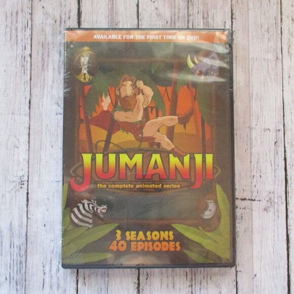 Jumanji The Complete Animated Series DVD NEW RARE - Picture 1 of 3